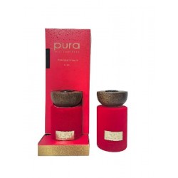 DIFFUSORE VELLUTATO ROSSO 120ml h41cm CHRISTMAS FRUIT/VANIGLIA [9010007-10.jpg]