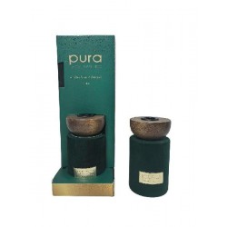 DIFFUSORE VELLUTATO VERDE 120ml h41cm AMBER SANDAL WOOD/CASHEMERE SILK [9010009-10.jpg]