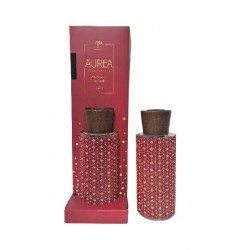 DIFFUSORE STRASS ROSSO 200ml h41cm LAVANDA BIANCA-SETA CASHEMERE-ROSA [9010013-10.jpg]