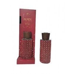 DIFFUSORE STRASS ROSSO 200ml h41cm LAVANDA BIANCA-SETA CASHEMERE-ROSA [9010013-20.jpg]