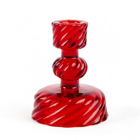PORTACANDELA ROSSO d8h10cm PER CANDELA STELO O TEALIGHT [9010202-00.jpg]