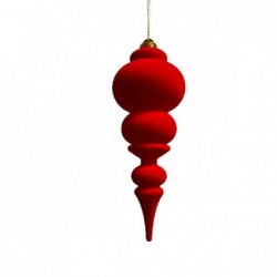 PENDENTE MAGNUM VELLUTO ROSSO 9x9h28cm [9011278-00.jpg]
