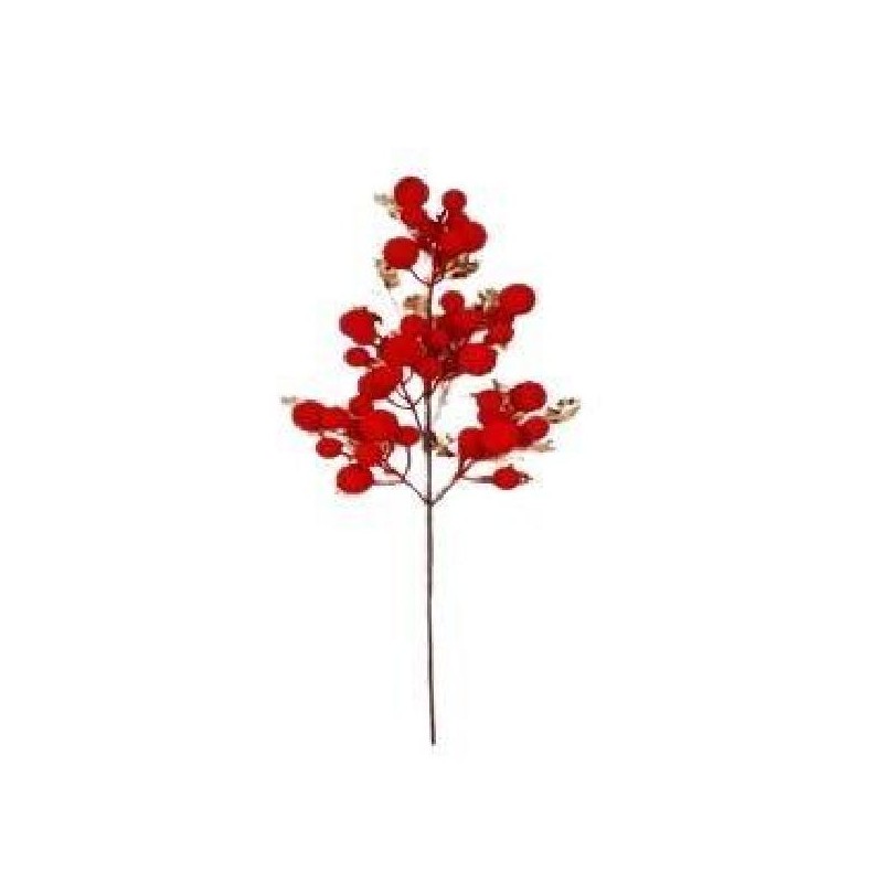 RAMO CON BACCHE ROSSE FLOCCATE h64cm E AGRIFOGLIO [9011280-00.jpg]
