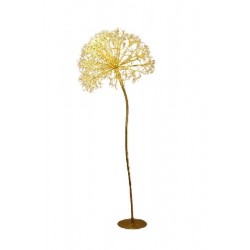 ALBERO SFERA MICROLED ORO d40h180cm 576 LED CON FLASH [9901022-00.jpg]