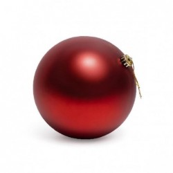 SFERA ROSSA d20cm SATINATA [9014916-00.jpg]