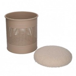 SET 3 PUFF CONTENITORE TONDI IN METALLO d25,5h31cm - d30,5h37,5cm - d34h47cm [9010043-10.jpg]