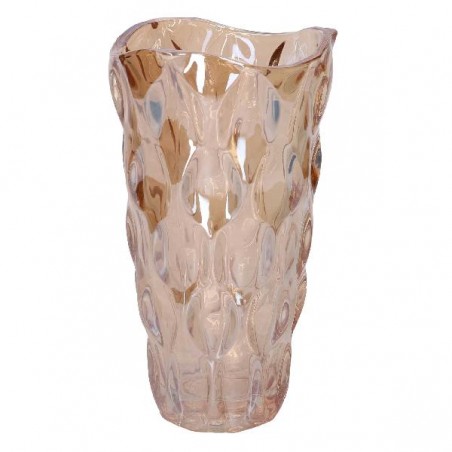 VASO IN VETRO d13h24cm AMBRA [9010069-00.jpg]