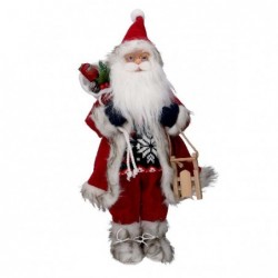 BABBO NATALE IN TESSUTO ROSSO h45cm [9010113-00.jpg]