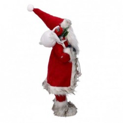 BABBO NATALE IN TESSUTO ROSSO h45cm [9010113-30.jpg]