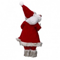 BABBO NATALE IN TESSUTO ROSSO h60cm [9010115-40.jpg]