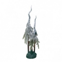 COPPIA ALBERI VERDI INNEVATI cm30h88 [9010160-00.jpg]