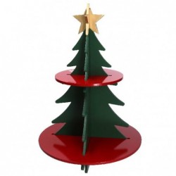 ALBERO ESPOSITORE IN LEGNO 2 PIANI d40h59cm [9010110-00.jpg]