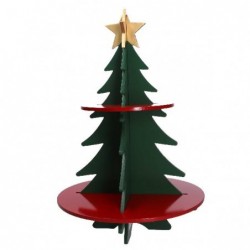 ALBERO ESPOSITORE IN LEGNO 2 PIANI d40h59cm [9010110-10.jpg]