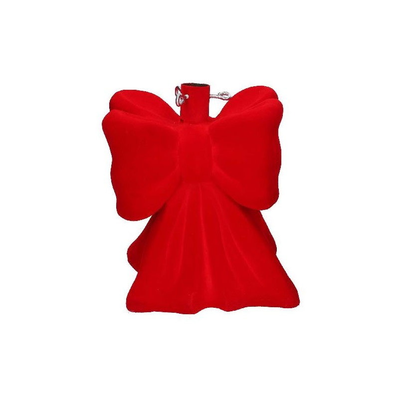 BASE PER ALBERO FIOCCO FLOCCATO MAXh150 ROSSO MISURA cm25h30 [9015229-00.jpg]