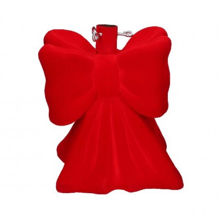 BASE PER ALBERO FIOCCO FLOCCATO MAXh150 ROSSO MISURA cm25h30 [9015229-00.jpg]