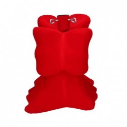 BASE PER ALBERO FIOCCO FLOCCATO MAXh150 ROSSO MISURA cm25h30 [9015229-20.jpg]