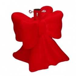 BASE PER ALBERO FIOCCO FLOCCATO MAXh150 ROSSO MISURA cm25h30 [9015229-30.jpg]