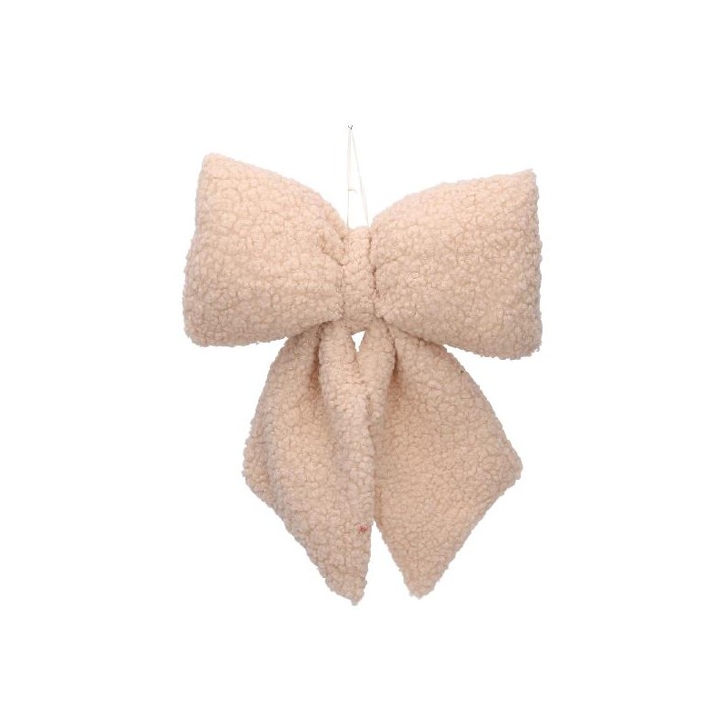 FIOCCO TESSUTO BOUCLE'BEIGE cm25x35 [9010141-00.jpg]