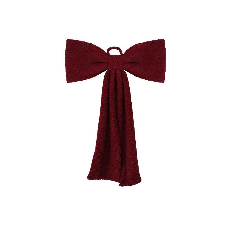 FIOCCO TESSUTO BOUCLE'ROSSO cm80x120 [9010145-00.jpg]