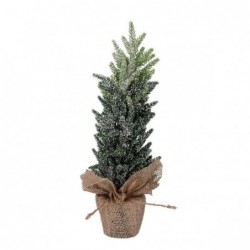 ABETE PICCOLO INNEVATO 40cm BASE JUTA [9010180-10.jpg]