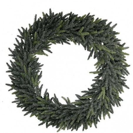 CORONA VERDE GHIACCIATA d50cm [9015130-00.jpg]