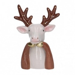 BUSTO RENNA CERAMICA ORO-BIANCO cm14h19 [9010175-00.jpg]