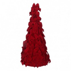 ALBERO FIOCCHI ROSSI TESSUTO d20h40cm [9015245-00.jpg]