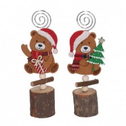 SEGNAPOSTO ORSO LEGNO MARRONE 2sogg.16cm [9015225-00.jpg]