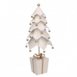 ALBERO METALLO BIANCO cm13h30 CON CAMPANELLE [9015227-00.jpg]