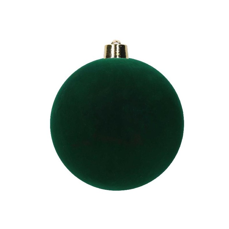 SFERA FLOCCATA VERDE cm20 [9010076-00.jpg]