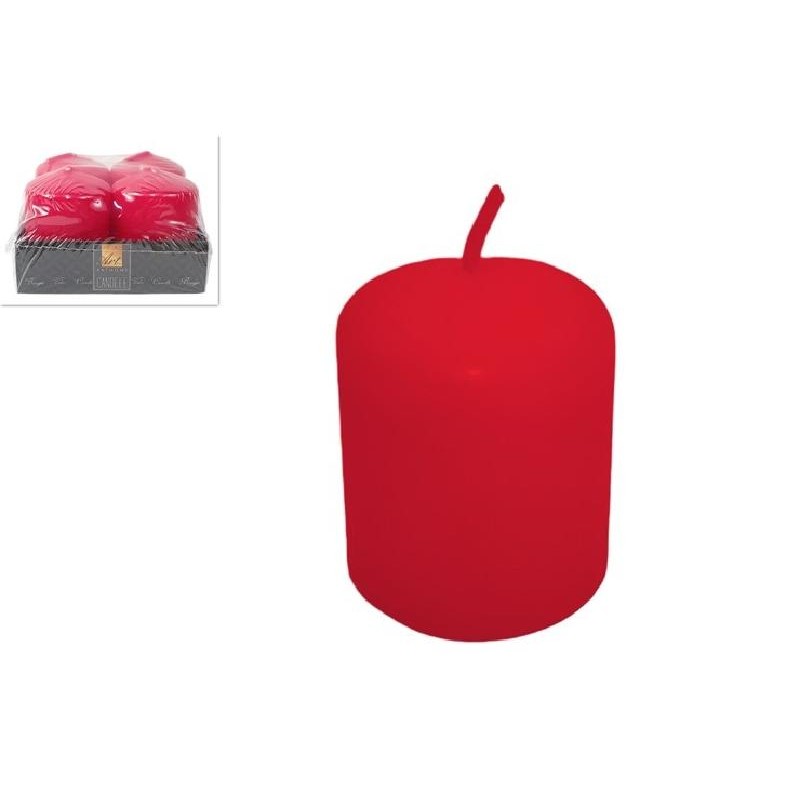 CF 4 CANDELE ROSSE d4h5cm [0710086-00.jpg]