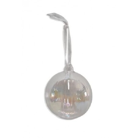 SFERA VETRO IRIDESCENTE d8cm TRASPARENTE [9011173-00.jpg]