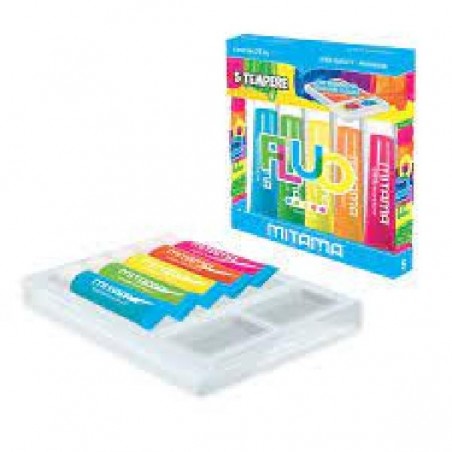 MITAMA TEMPERE FLUO 5pz CON PENNELLO [8100011-00.jpg]