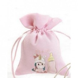 ---SACCHETTO UNICORNO ROSA 13cm [0141205-00.jpg]