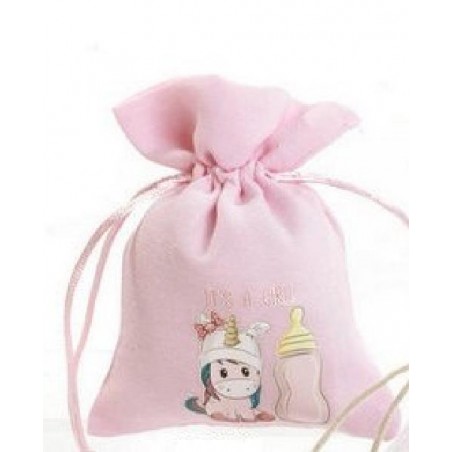 ---SACCHETTO UNICORNO ROSA 13cm [0141205-00.jpg]