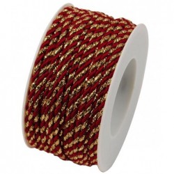 CORDONCINO mm3x25m ROSSO/ORO [2704880-00.jpg]