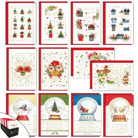 ---KARTOS NATALECARD 9x14 120pz ALBERI [2249001-00.jpg]