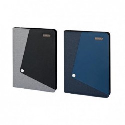---PORTABLOCCO A/4 ZIP-ANELLI BICOLOR NI [3070009-00.jpg]
