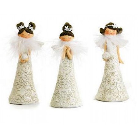 ---ANGELO BIANCO C/PIUME 11cm [0141257-00.jpg]