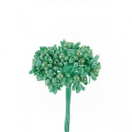 PISTILLI E PERLE 72pz VERDE [0141267-00.jpg]