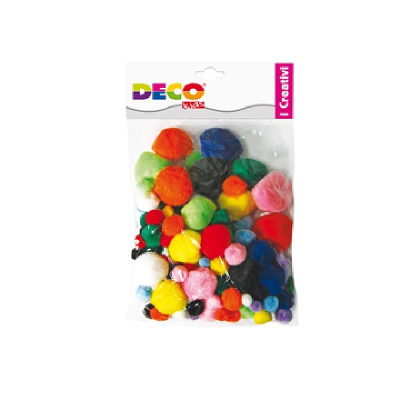 ---PON PON 40pz COLORI ASSORTITI [8190118-00.jpg]