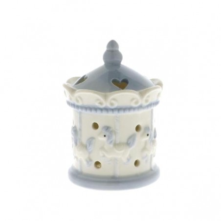 GIOSTRA CERAMICA AZZURRA C/LED 11cm NR [0141524-00.jpg]