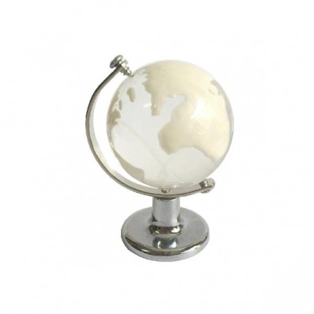---MAPPAMONDO VETRO 6cm BIANCO [0141530-00.jpg]