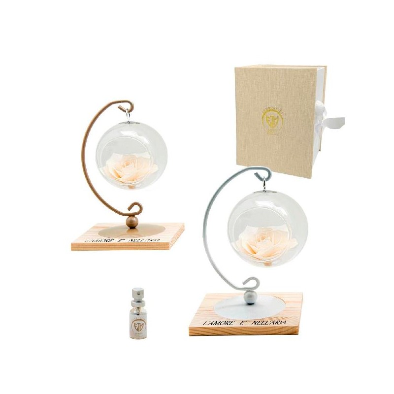 ---PROFUMATORE ROSA AMPOLLA ARCO 17cm-2s COMPLETO DI SCATOLA [0141540-00.jpg]