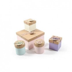 ---SET 5 SCATOLE PASTELLO CON FIOCCO 23,5x23,5x13,5-10x10x11cm [2650204-00.jpg]