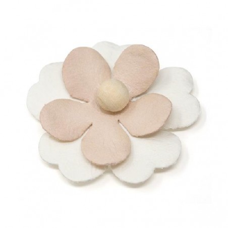 FIORI GR. ADESIVI 5cm-12pz BEIGE [0142173-00.jpg]