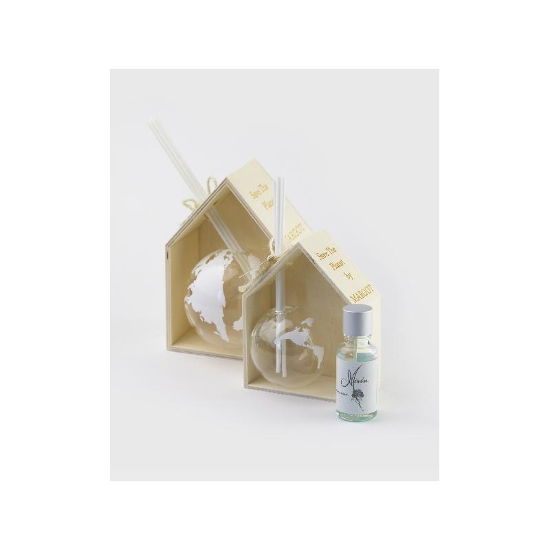 ---PROFUMATORE MAPPAMONDO/CASA 10cm completo di scatola e sacchetto [0140271-00.jpg]