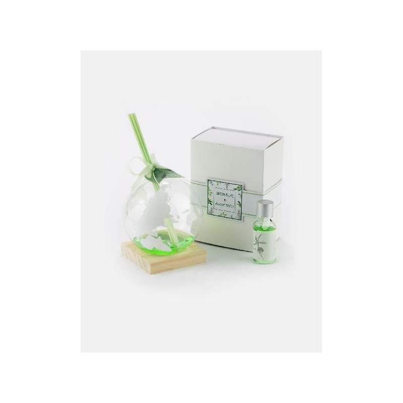 ---PROFUMATORE MAPPAMONDO cm9,5 VERDE [0142239-00.jpg]