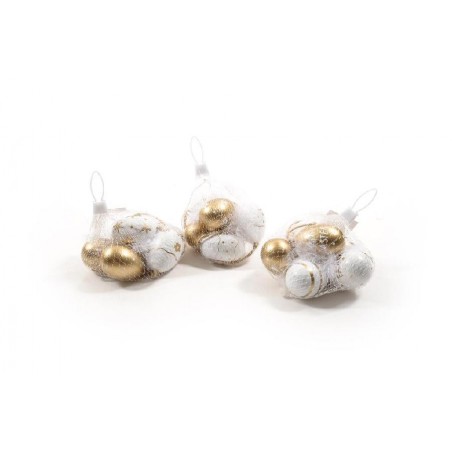 ---CONFEZIONE 6 UOVA BIANCHE-ORO HAPPY E [9020135-00.jpg]