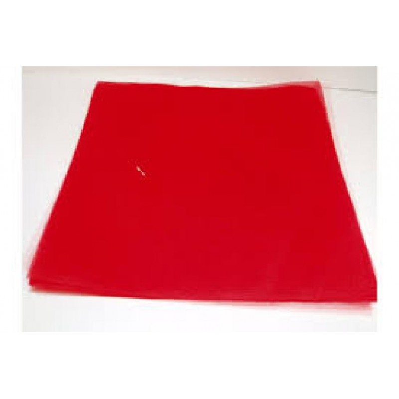 TULLE QUADRO 23cm 100pz ROSSO